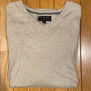 Banana republic oatmeal sweater